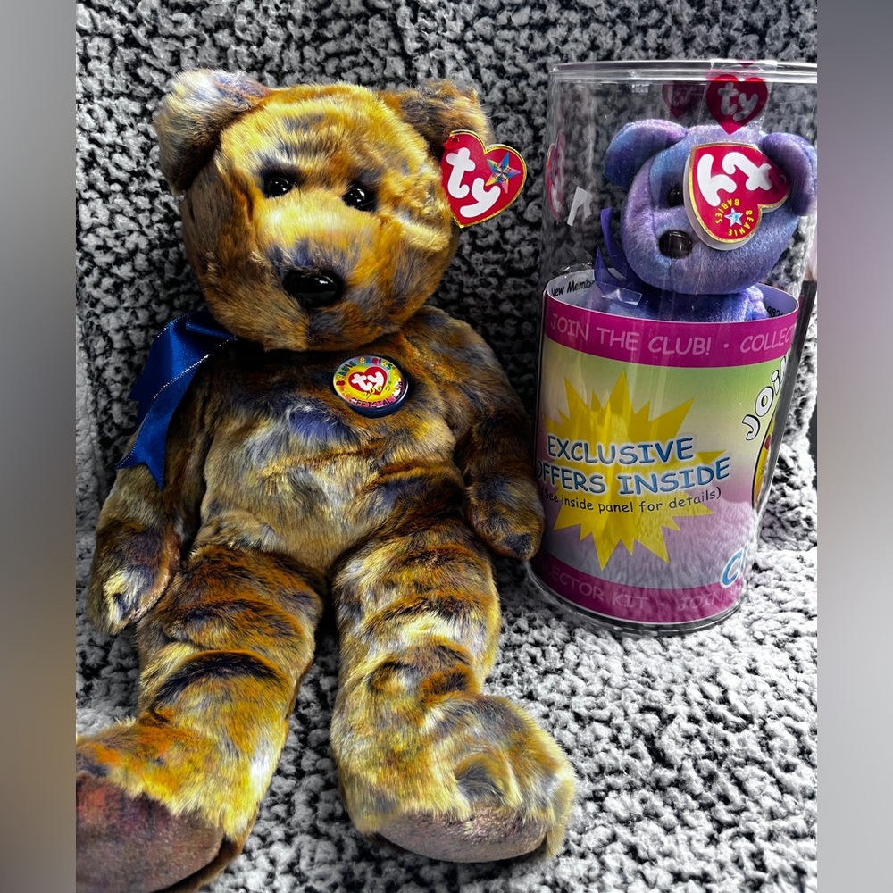Ty beanie babies, collectors edition